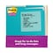 Post-It Pads in Miami Colors, Lined, 4 x 4, 90/Pad, PK6 675-6SSMIA - alternate 5